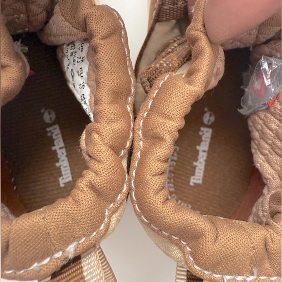 Toddler Timberland Tan Boots Ankle Boots - Almost new condition Sz US 8 - Picture 12 of 12